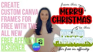 Canva Frame Tutorial in the All New Affinity Designer by Canva for Free
