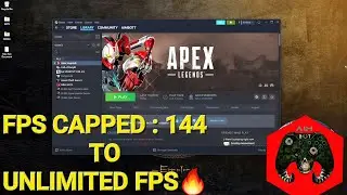 APEX LEGENDS PC STEAM CAPPED FPS PROBLEM FIX || GET UNLIMITED FPS IN GAME