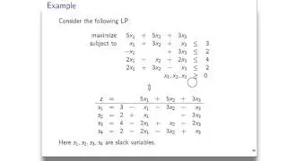 The Simplex Method, Part I