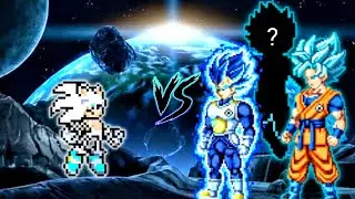 Sonic Frontiers V2 (New) VS Fusion Vegito OP (Goku & Vegeta) in Jump Force Mugen