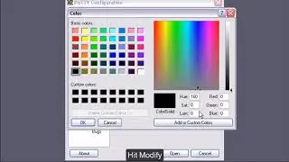 How To Change PuTTY's Appearance
