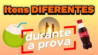 Itens DIFERENTES entregues DURANTE a prova