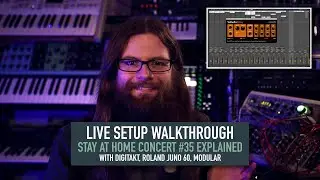 Liveset walkthrough (Stay at Home 35 - Dub Techno)