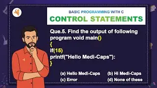 MCQ-5: Find the output of following program