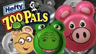 Zoo Pals Paper Plates - From Fad to Forgotten (2003 - 2007)