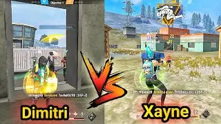 Free fire xayne vs dimitri | xayne vs dimitri caracter medikit test