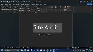 How to center the text vertically in Microsoft Word(MS word) Windows 11