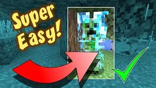 MINECRAFT | How to Make Charged Creepers Super Quick and Easy! 1.17.1