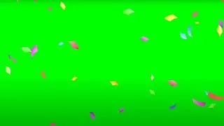 [영상소스] 폭죽ㅣ꽃가루 효과 4종 (크로마키,그린스크린)