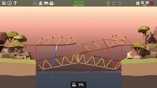 3 Solutions 3-8 Crossed Paths [Poly Bridge 2]