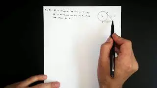 Using the External Tangents Congruent Theorem - Geometry