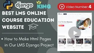 #4 Create Many Pages In Learning Management System Website Project
