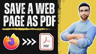 The Best Way to Save a web page as PDF on Firefox Easily | Step-By-Step Guide