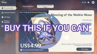 Buy the Blessing of the Welkin Moon