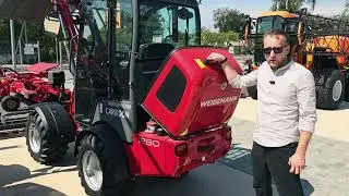 "Мал, да удал" Обзор погрузчика  WEIDEMANN HOFTRAC 1280