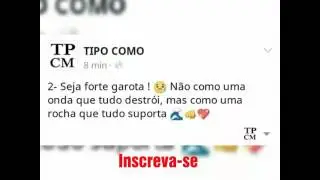 As Melhores frases para garotas! 2017