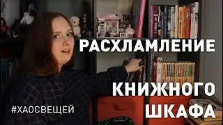 Расхламление книжного шкафа |  ХАОС ВЕЩЕЙ