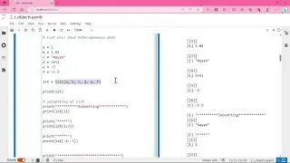 Subset Objects in R #7.2