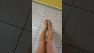 long legs in pantyhose