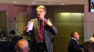 Mark Dawe speaks at the 3aaa Levy Conference