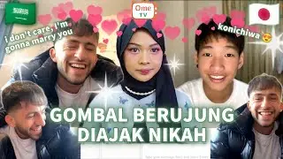 OME TV TAPI GOMBAL SAMPAI TERPESONA... 🤭😽💗OME TV | OMEGLE🇸🇦🇯🇵🇬🇧