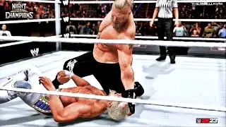 Night of Champions: Can The American Nightmare Cody Rhodes Overcome The Beast Brock Lesnar 