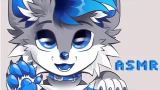 [Furry ASMR] Ear massage w/ paws and hands (talking for intro/outro)