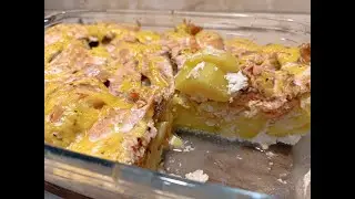 ЗАПЕКАНКА ИЗ ГОРБУШИ С КАРТОШКОЙ