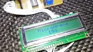Three Wire LCD with 4094B Shift Register