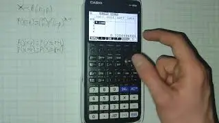 How to calculate probabilities from a binomial distribution on the CASIO fx-CG50 graphing calculator