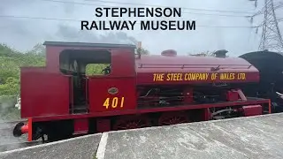 Living Trains At Stephenson Railway Museum (HDR/4K)