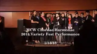 MCW Chordae Harmonae 2018 Variety Fest Performance