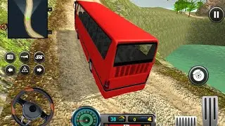 Uphill Offroad Bus Driving Simulator - Android Gameplay #1