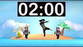2 Minute Timer with Music for Kids, Classroom! 2 Minute Countdown with Alarm! Fun Timer 2 Minutes!