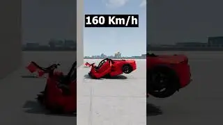 Ferrari LaFerrari Crush Test - BeamNG.drive