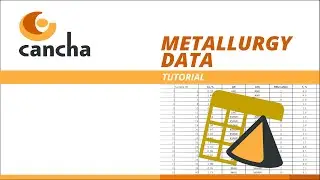 Metallurgical Data in Cancha