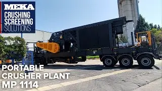 MEKA Portable Primary Impact Crusher: Power Meets Mobility