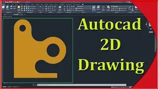 Autocad 2d drawing  