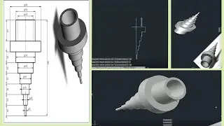 AUTOCAD MECHANICAL MODELING PART 2 - MAKING A 3D MODEL