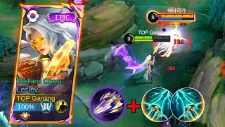 LESLEY + NEW ITEM (Sky Piercer) IS OS BROKEN!! 😱 Build Top Global Lesley 2024 Gameplay!!! - Mlbb