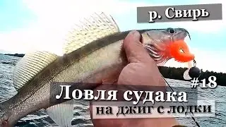Ловля судака на Джиг Река Свирь. Силиконовые приманки Keitech Swing Impact 4 5