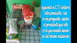 ES JUSTO QUE ESTO , TRAIGAN LAS BOLSAS SOLIDARIAS QUE ANDAN ENTREGANDO ACTUALMENTE.