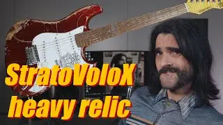 La Fender Stratocaster sauce DoktoR. Fabrication de la StratoVoloX n°4. lutherie Tuto peinture relic