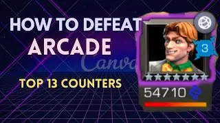 How to defeat Arcade easily Thronebreaker/Cavalier | best counters| - Marvel Contest of Champions