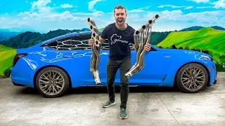 STRAIGHT PIPING MY CT5-V BLACKING! *It's So Loud*