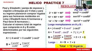 HELICOSEMINARIO DE TRIGONOMETRÍA 3° AÑO