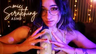 ASMR | SLOW & INTENSE Mic Scratching: With & Without Cover! 🤯 (+ black screen)
