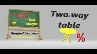9.4 Two-way table