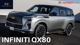 2025 INFINITI QX80: Reimagined Flagship SUV, New Tech, Potent Turbo V6, & MORE