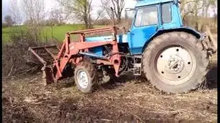 Продолжаем подготавливать поле для сада.Мое измененное видео